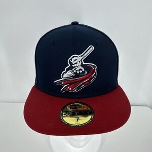 Somerset Patriots MiLB New Era 59fifty 7 Home Cap Engineered for MiLB Marvel NWT